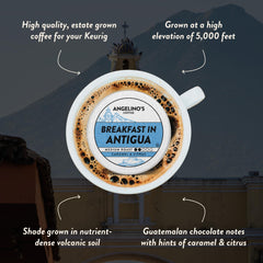 Angelino's Coffee Guatemalan single-origin pods showcase high-altitude terroir