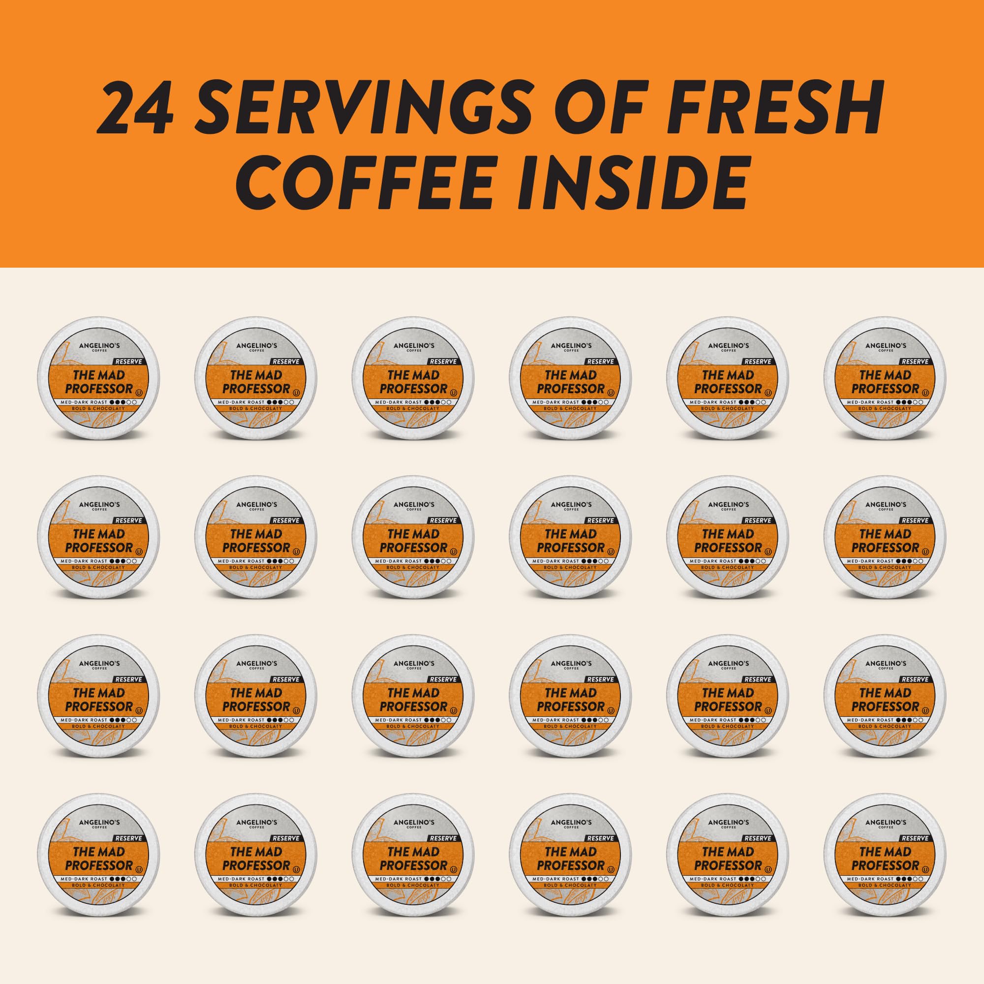 Recyclable #5 pod cup for a sustainable coffee choice.