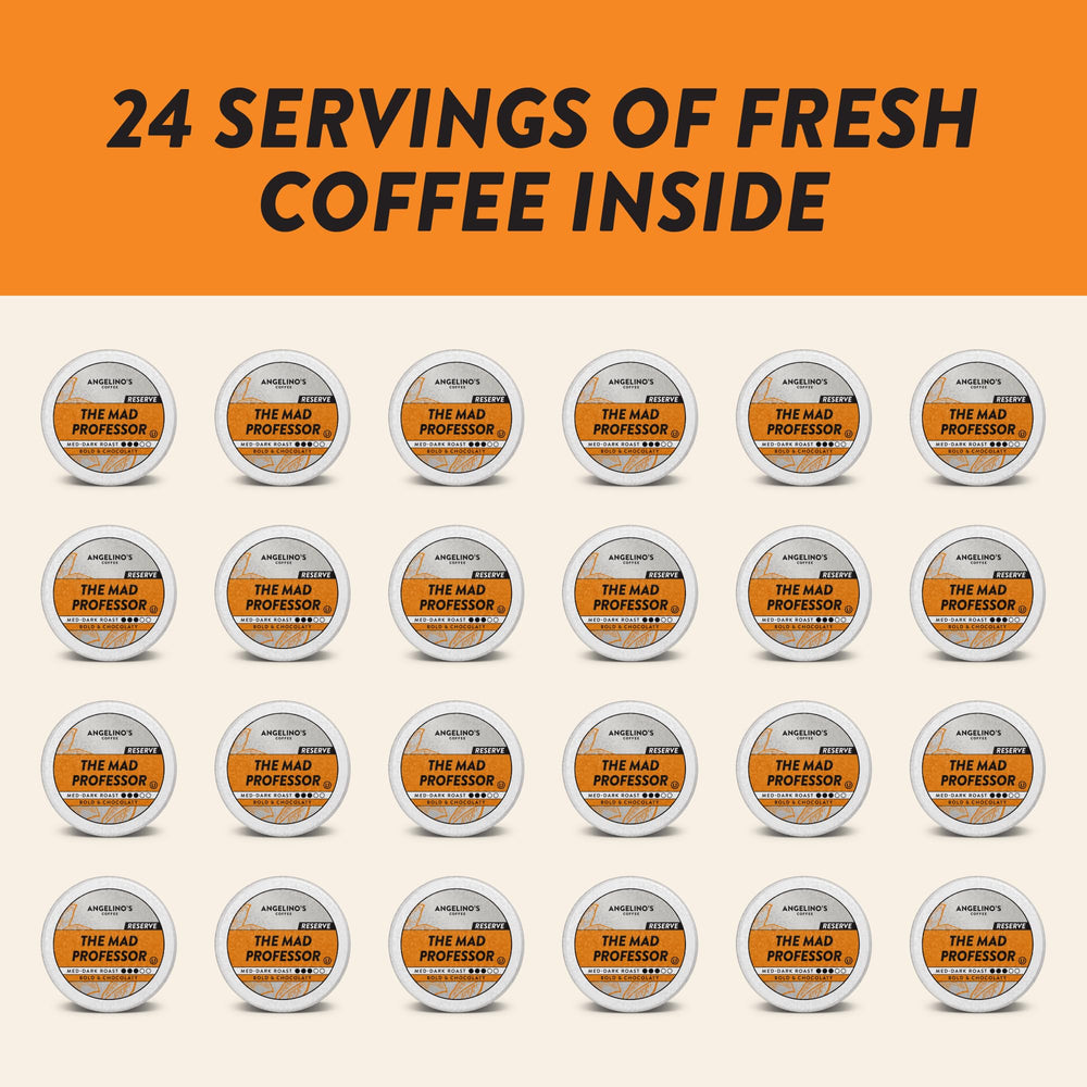 Recyclable #5 pod cup for a sustainable coffee choice.