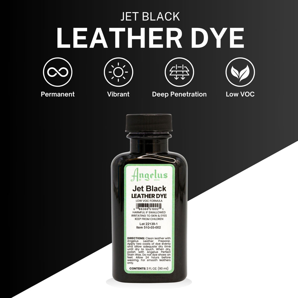 Angelus Leather Dye on furniture project reveals deep, lasting color