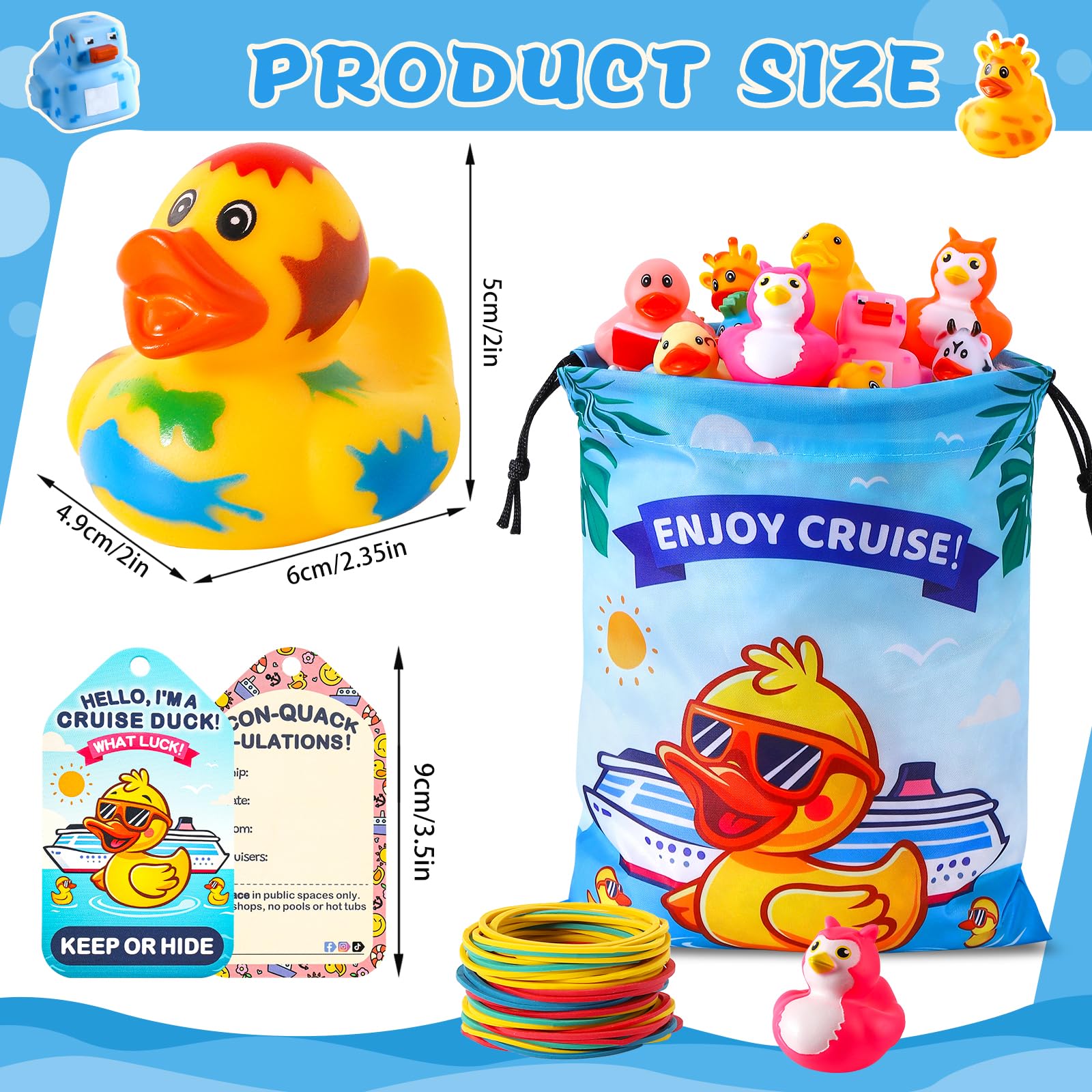 ANGGIKO duck bag provides simple storage after fun activities