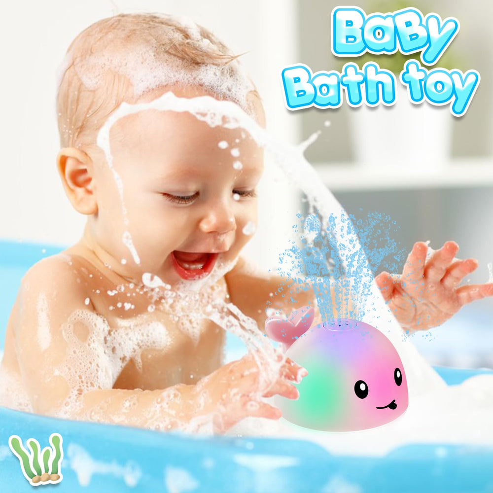 ANGGIKO smooth-edge ABS plastic keeps bath play safe for toddlers.