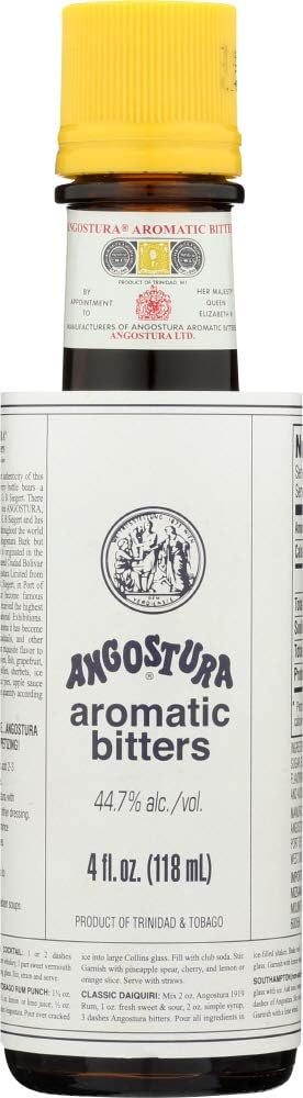 Angostura Aromatic Bitters dash pour adds depth to a drink.