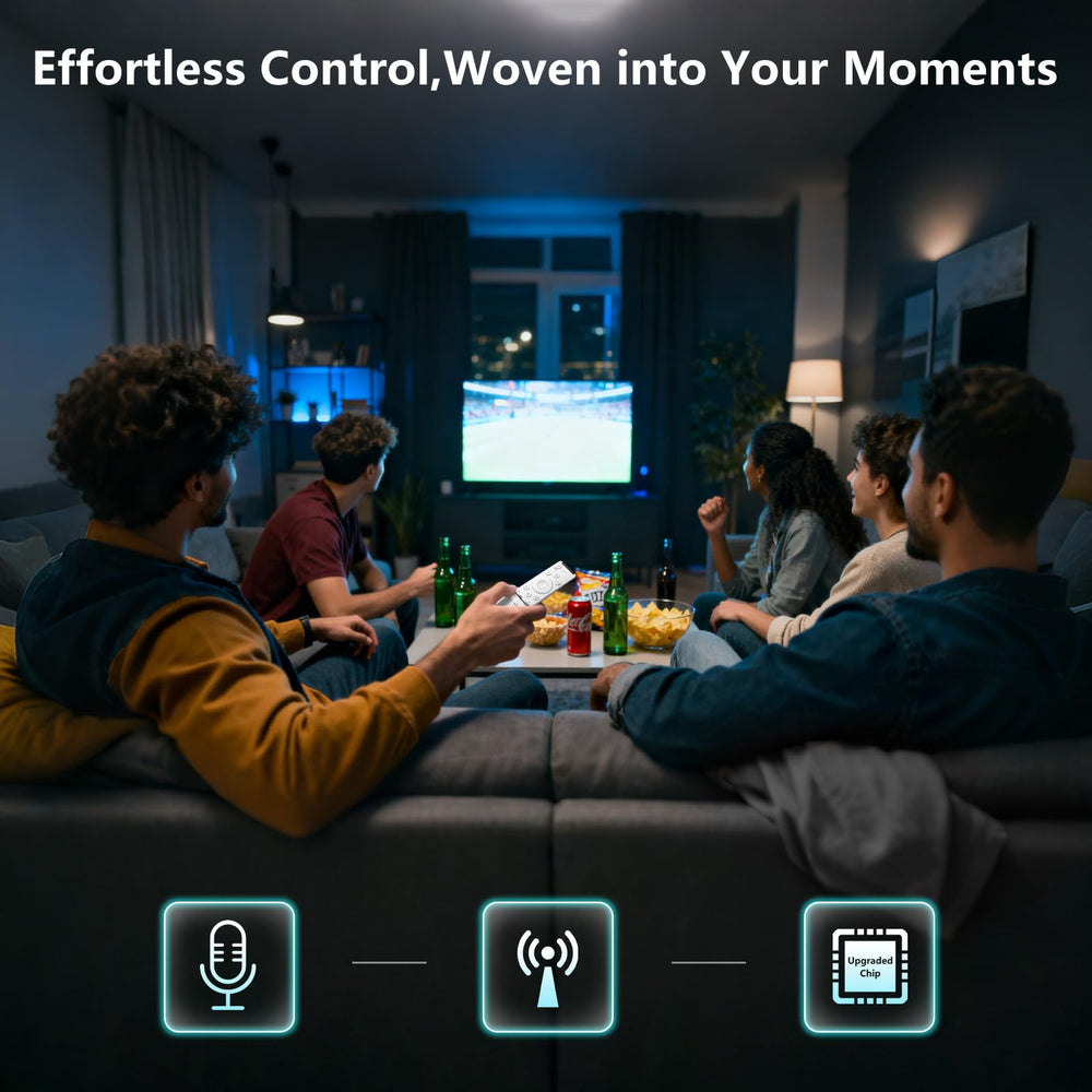 Design close-up showing clearly labeled comfort buttons on Angrox remote.