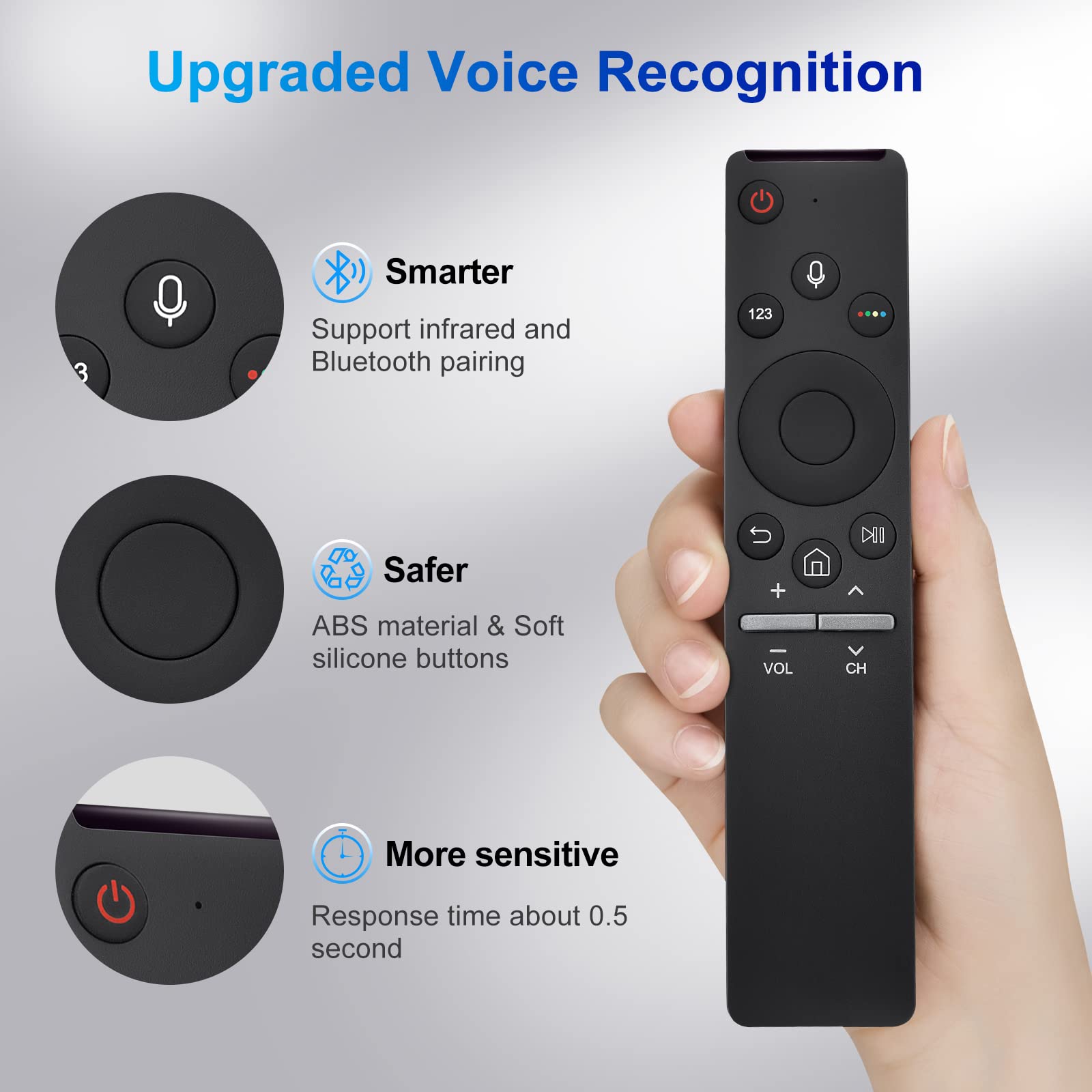 Pairing process for Angrox BN59-1266A shown on TV home screen.
