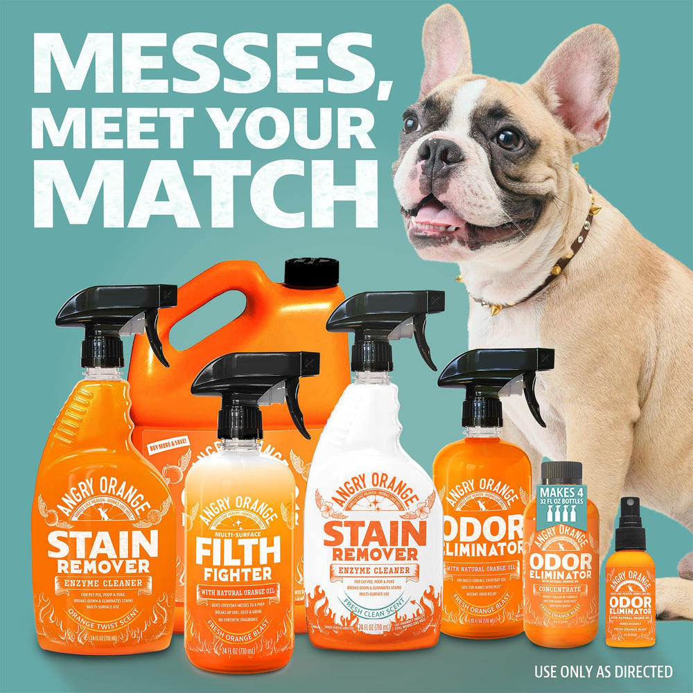 ANGRY ORANGE value 2-pack box for convenient cleaning routines.