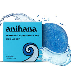 ANIHANA Blue Ocean shampoo bar packaging highlights plastic-free care for sustainable travel