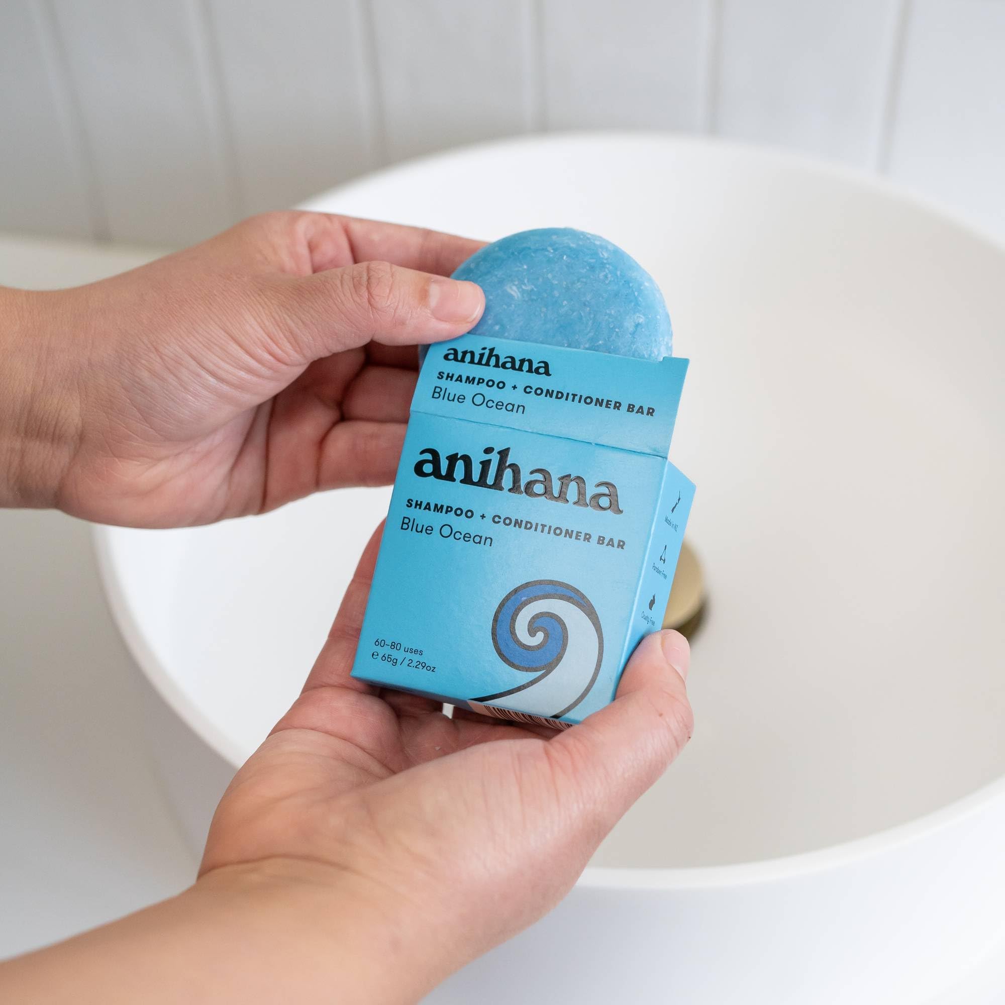 Compostable packaging with ANIHANA bar signals eco-friendly choice