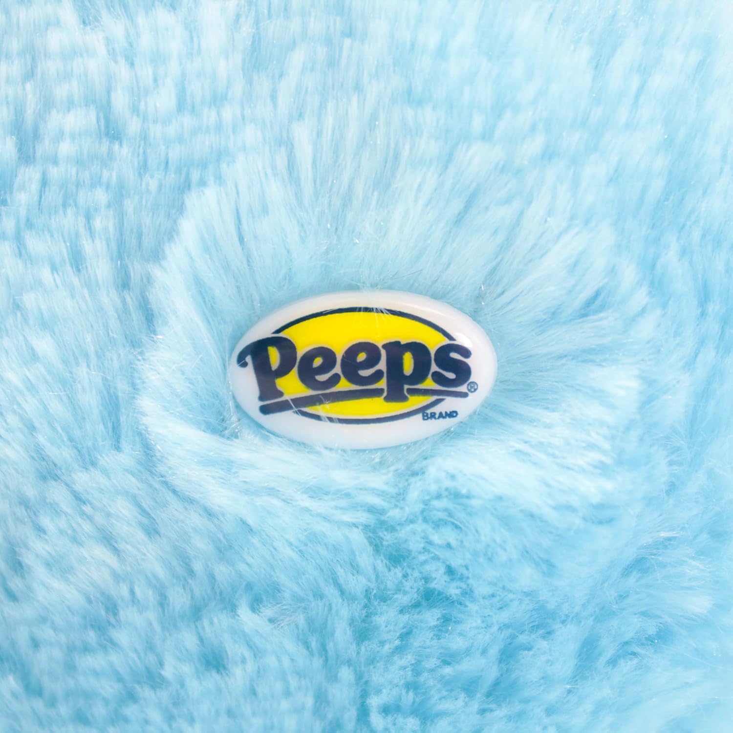 Animal Adventure Rainbow Shaggy Bunny Peeps Plush, texture close-up, ultra soft fabric you will want to touch