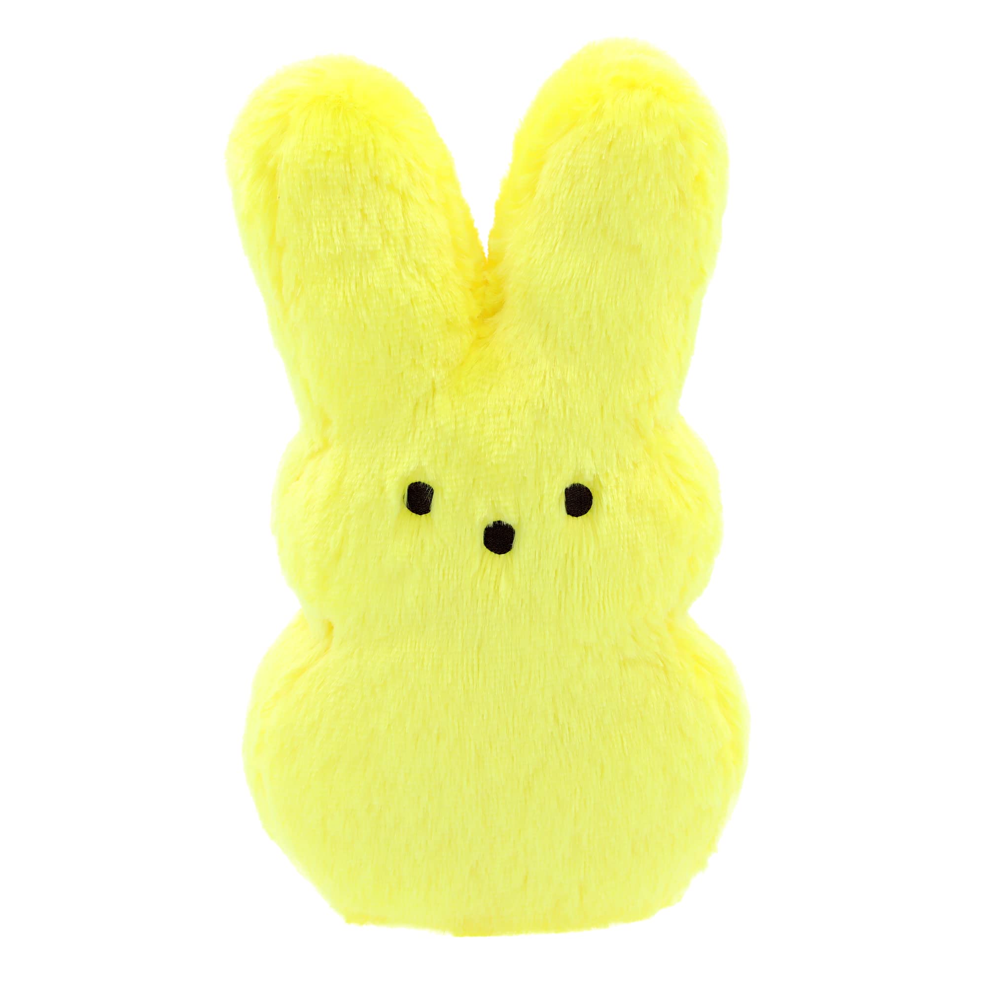 Animal Adventure yellow shaggy bunny Peeps plush, perfect for Easter baskets and playtime cuddles.