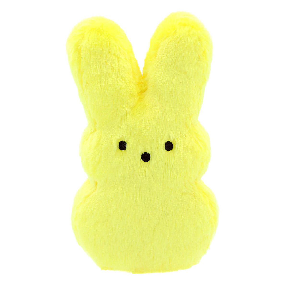 Animal Adventure yellow shaggy bunny Peeps plush, perfect for Easter baskets and playtime cuddles.