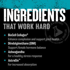 Animal Alpha F skin elasticity focus suggests collagen benefits for complexion.