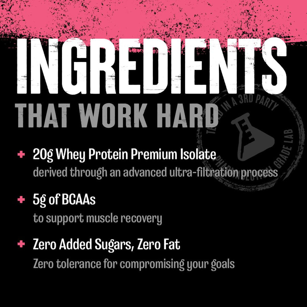 Animal Clear Whey lab-tested seal signals quality and safety standards