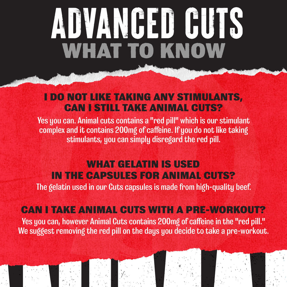 Animal Cuts GMP-certified US production ensures quality.