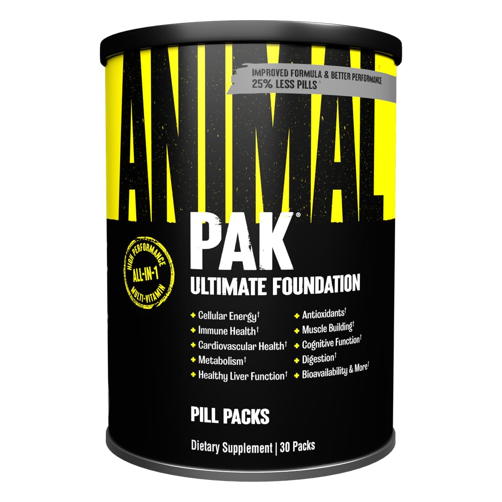 Animal Pak daily pack ready for gym sessions, supports consistent daily nutrition and performance.
