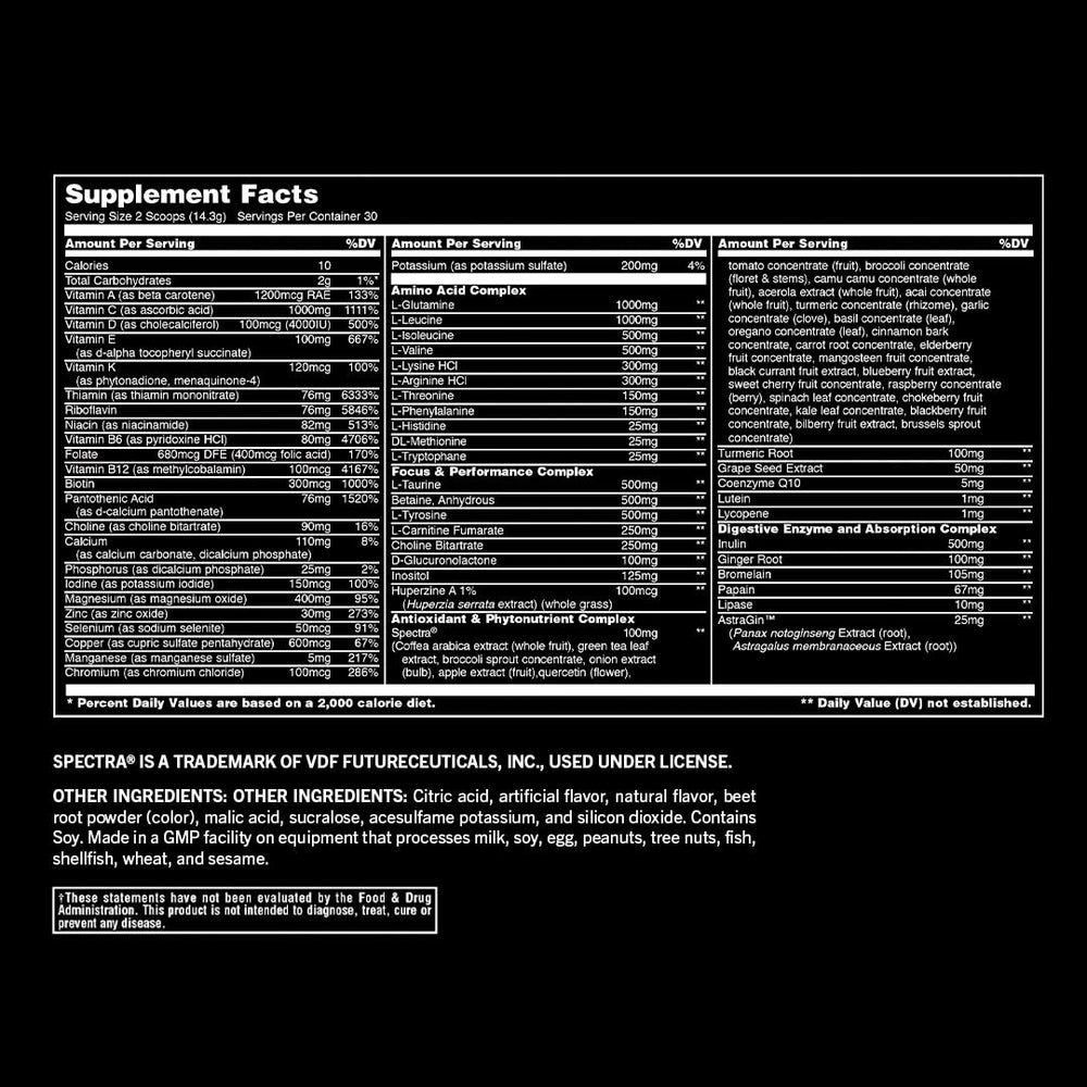 Animal Pak GMP-testing image reassures quality and safety for athletes