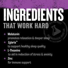 Animal PM melatonin 3mg highlights sleep support with natural ingredients for recovery evenings