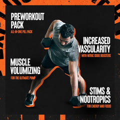 Animal Pump pack open reveals single-serve sachet for quick preparation