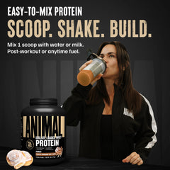 4 lb tub of Animal Whey Isolate emphasizes quality and value for regular protein supplementation.