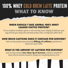 Animal whey protein being mixed in shaker for a smooth shake.