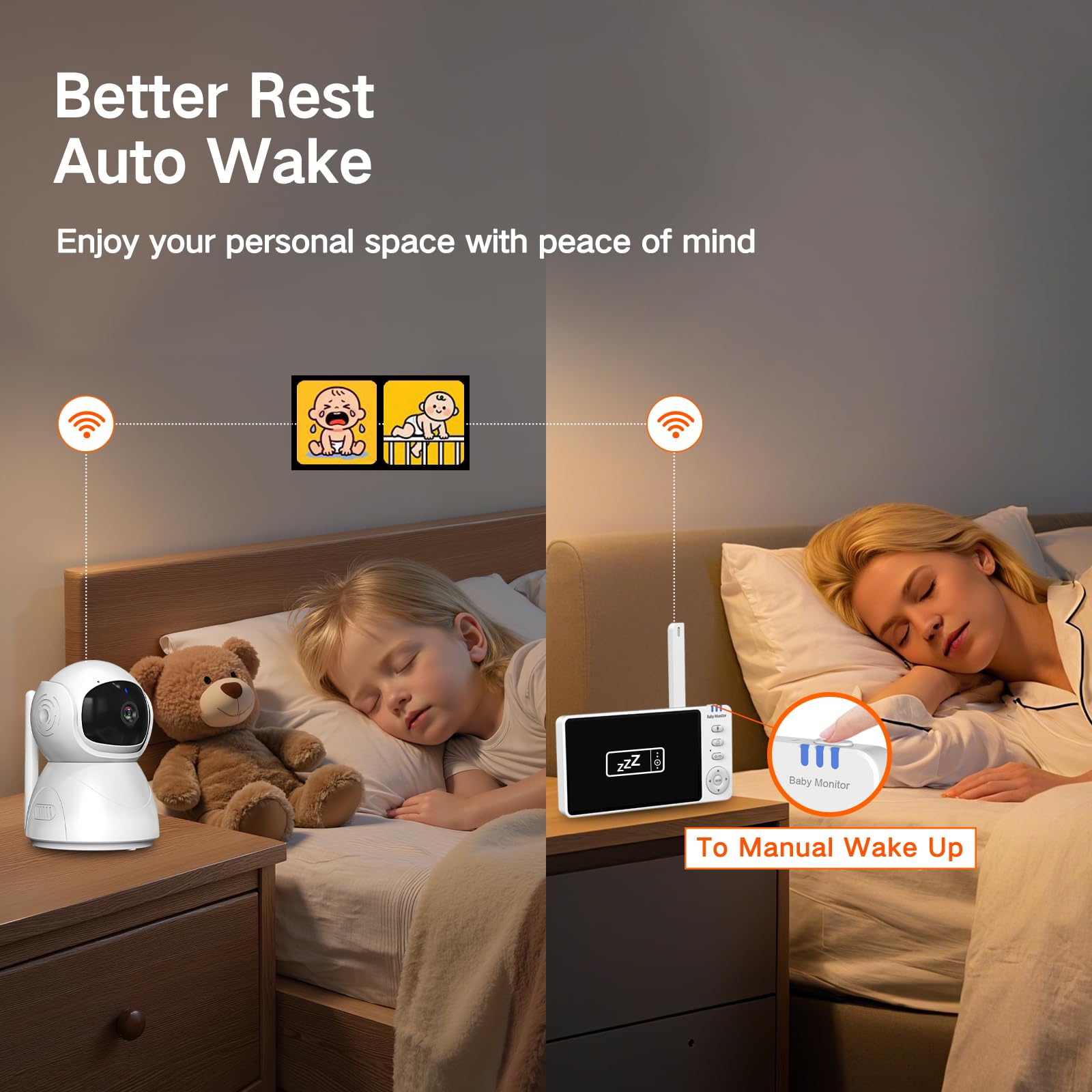 AnKeKe feeding alarm and lullabies support baby routines