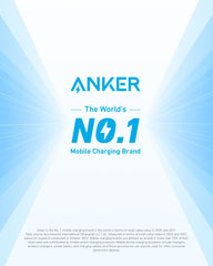 Anker 323 USB-C port delivers 30W PowerIQ 3.0 for rapid charging.