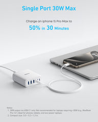 Anker silicone cable organizer keeps cords tidy on the desk