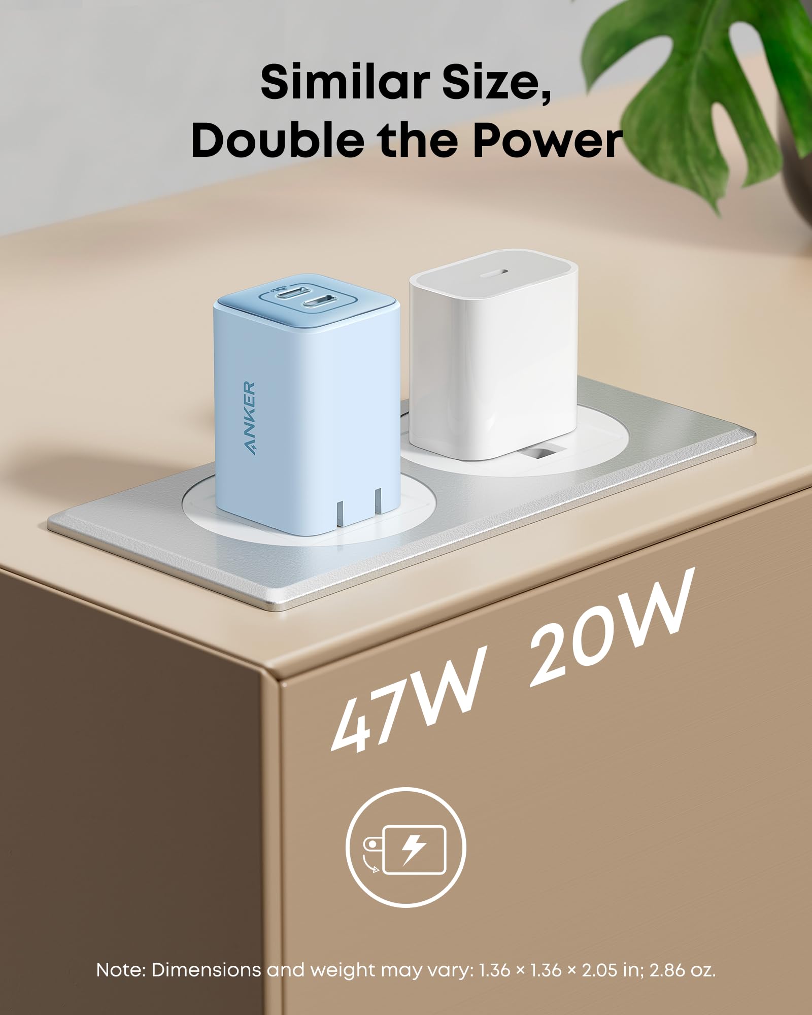 Anker Nano Charger MagSafe compatibility for convenient iPhone charging.