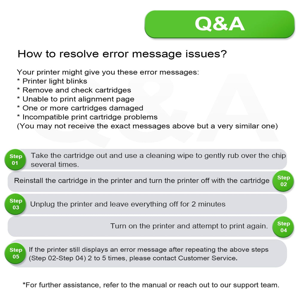 Ankink easy replacement option for home or small office printing.