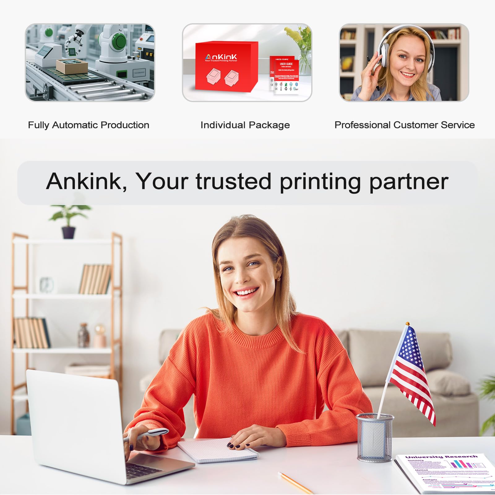 Pixma TR series compatibility with Ankink cartridges.