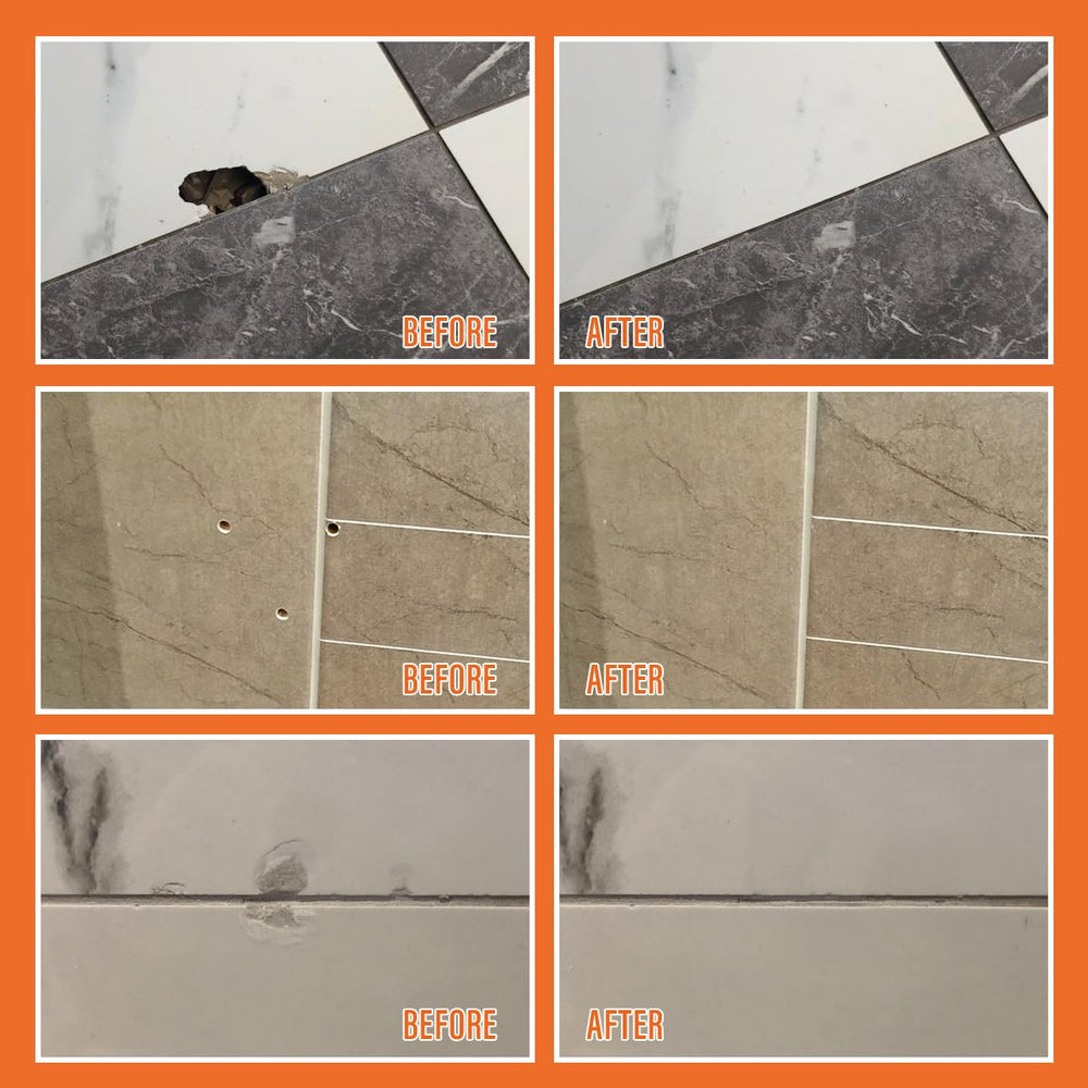 Ankita Tile Repair Kit provides water-resistant finish that resists wear.