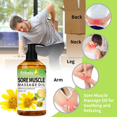 ANKOOY 360-spin massage roller ball glides easily to ease knots