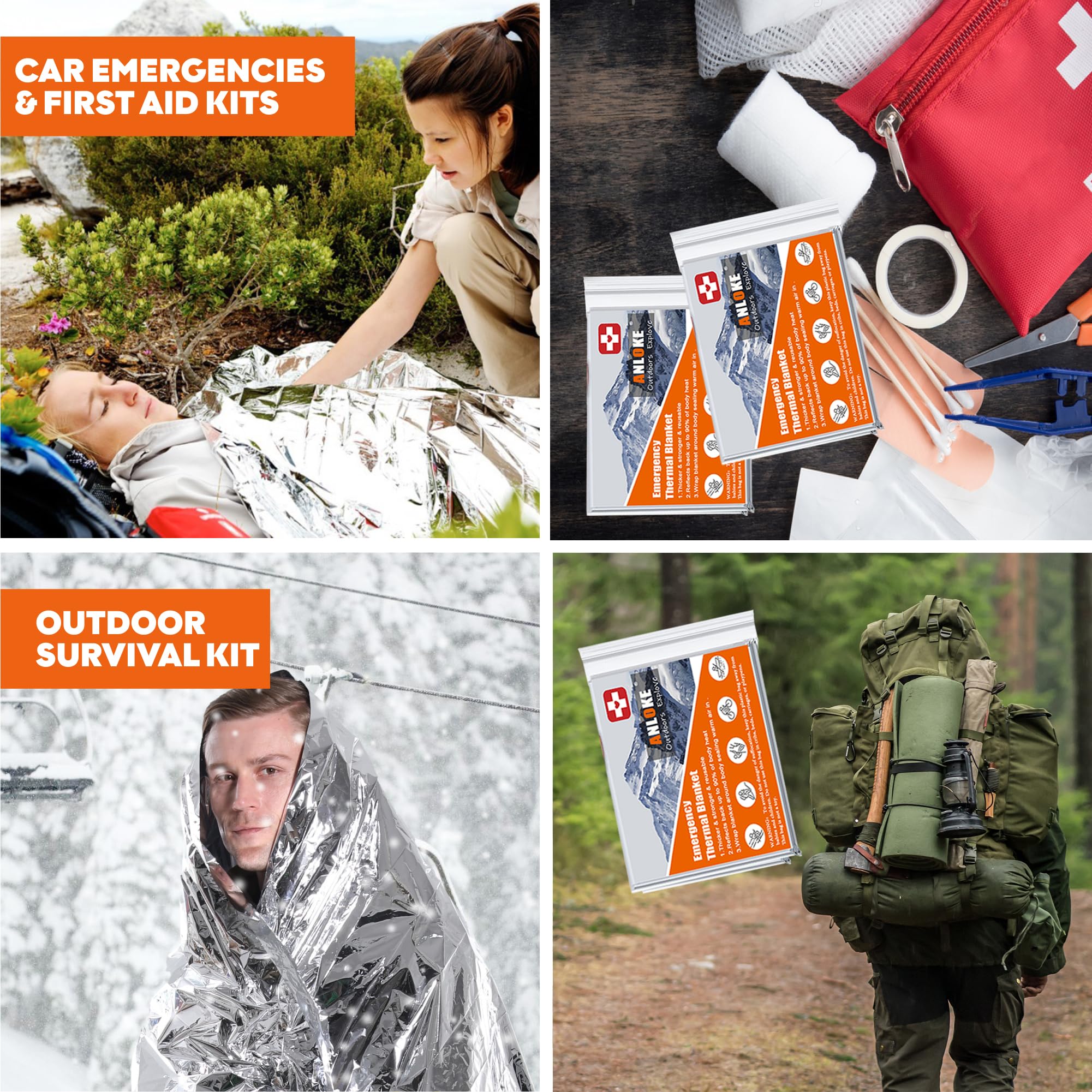 ANLOKE backpack-friendly carry makes warmth easy to access on trails.