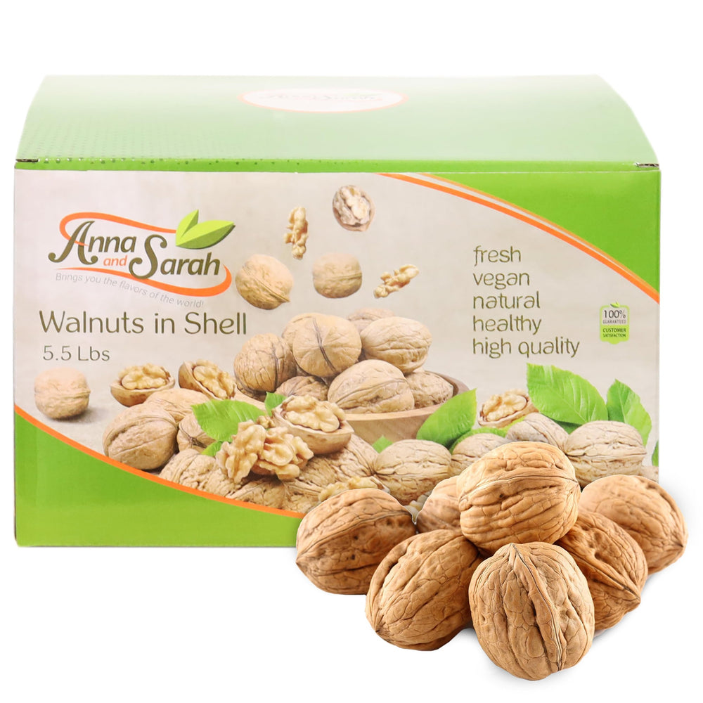 Anna and Sarah Walnuts in Shell easy to crack for quick kernels