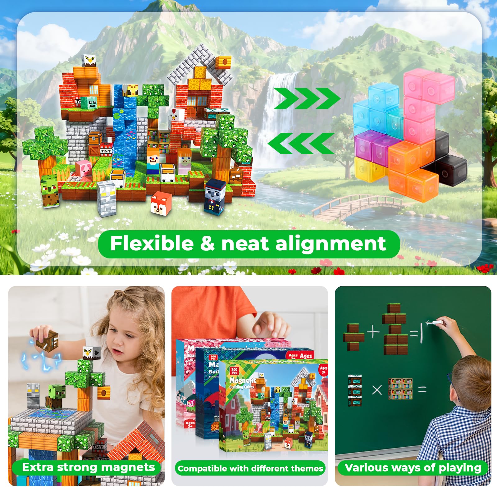 Annexfun blocks are compatible with popular brands for expanded play.