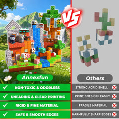 Annexfun imaginative builds with magnetic cubes spark creativity and problem solving.