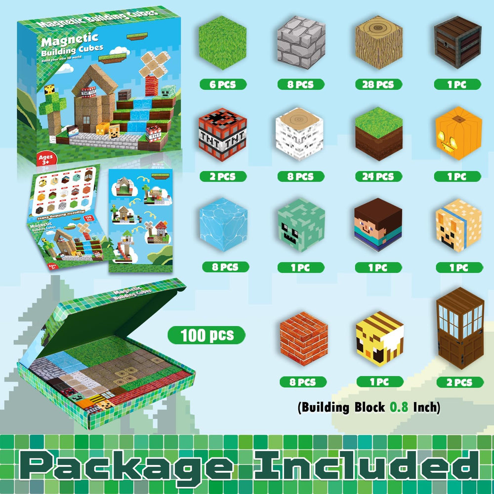 Annexfun magnetic blocks in 16 colors for vibrant STEM play.