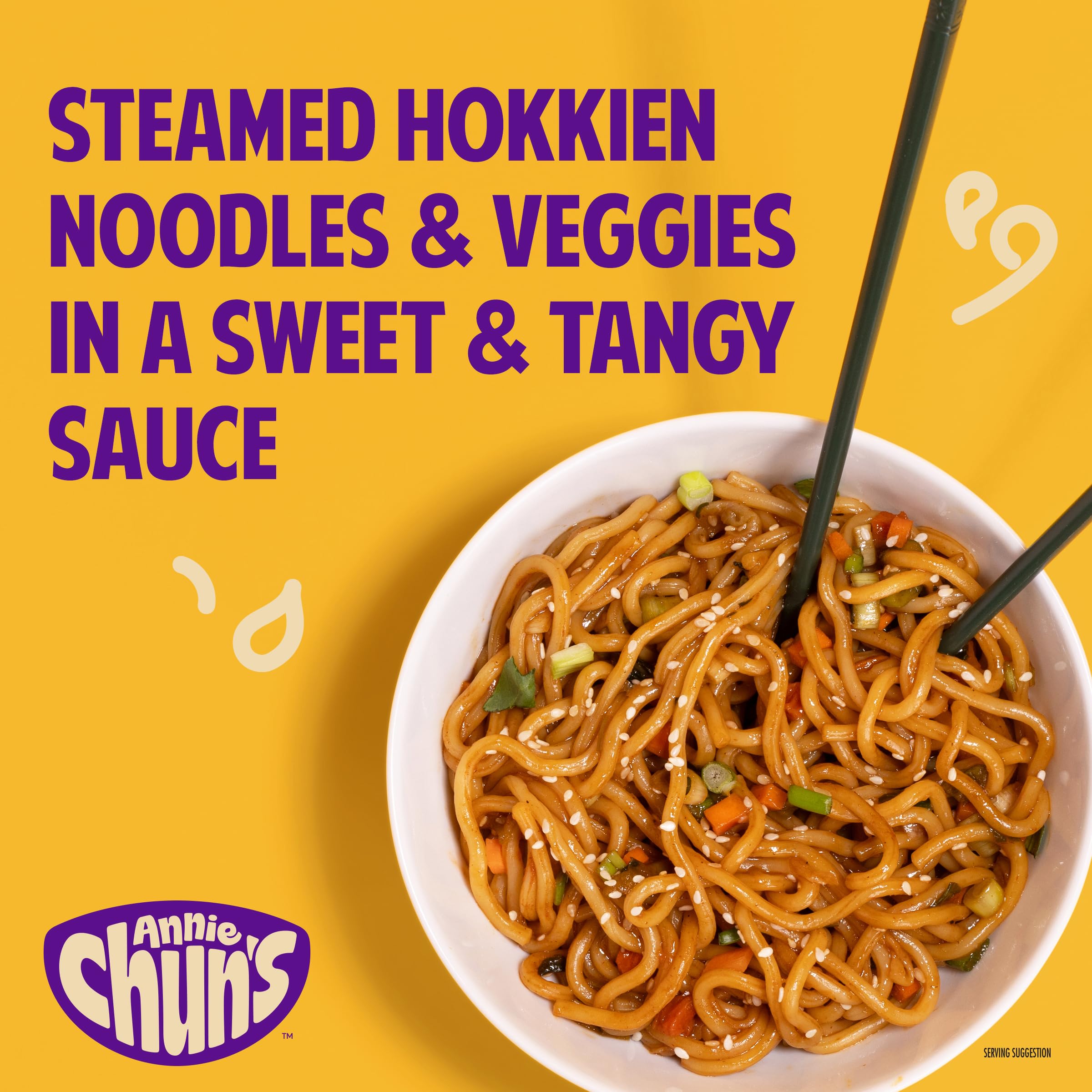 Annie Chun's Teriyaki Noodle Bowl microwave-ready in 2 minutes