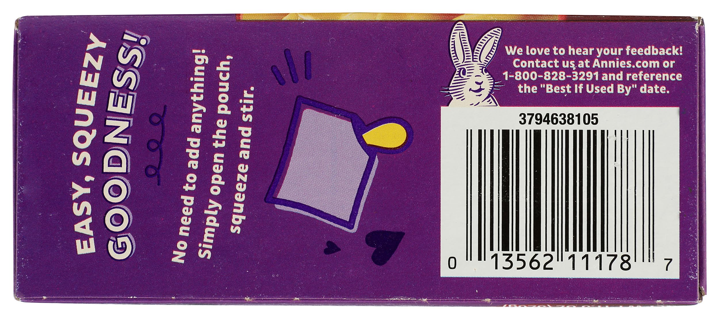 Unopened box of Annie's Deluxe Mac and Cheese, a pantry staple for quick meals