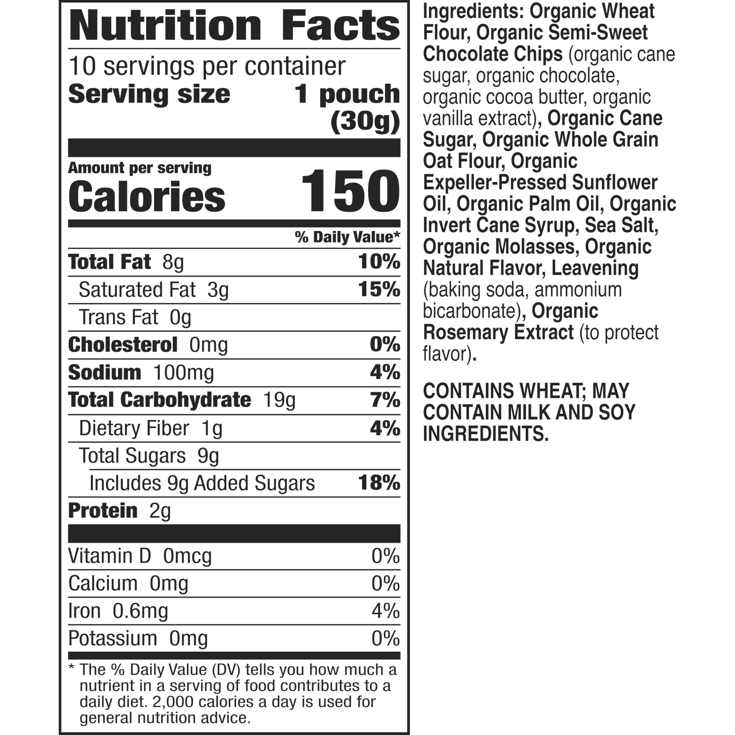 Closeup of Annie's packaging highlighting organic, non-GMO goodness