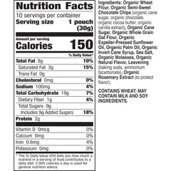 Closeup of Annie's packaging highlighting organic, non-GMO goodness