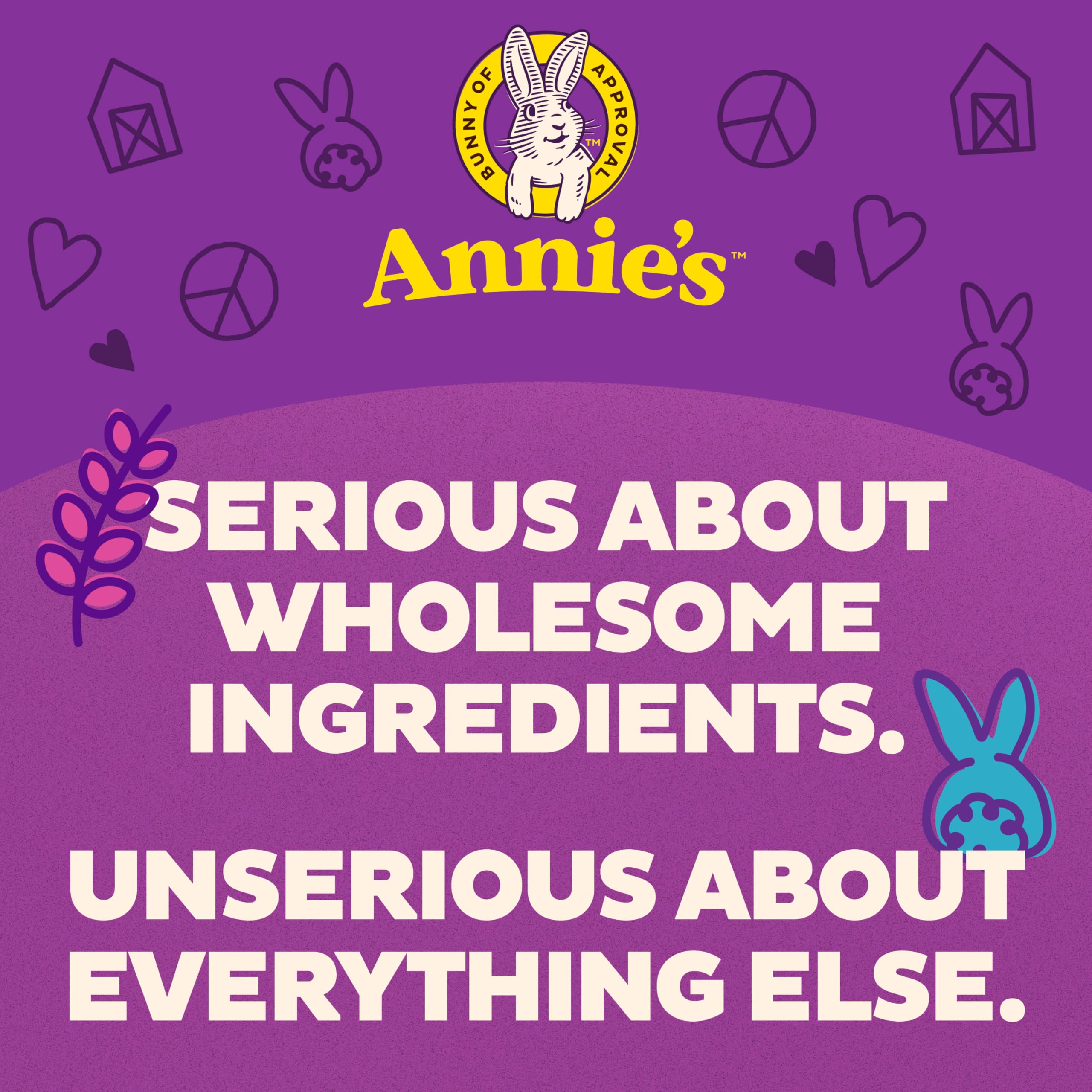 Annie's product close-up suggests kid-friendly meal ideas.