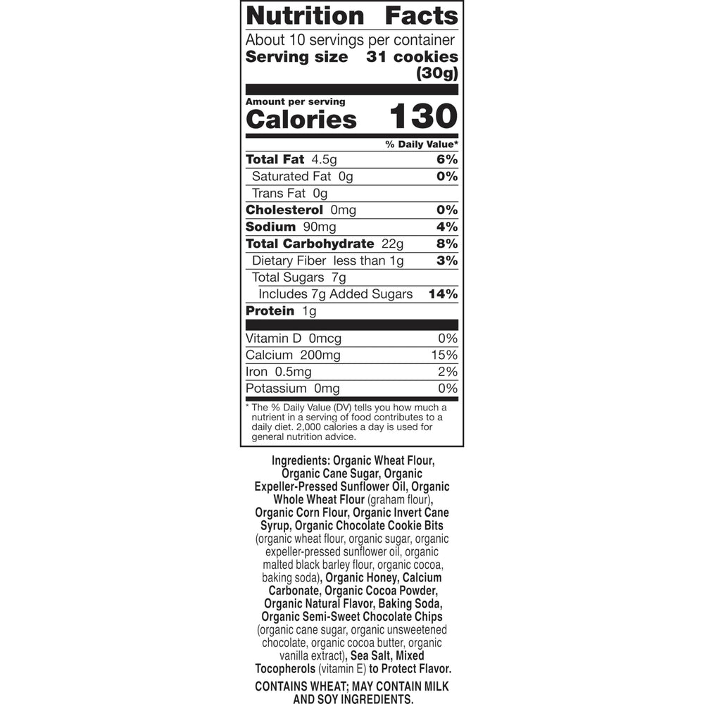 Annie's Bunny Grahams honey box front offers wholesome snack