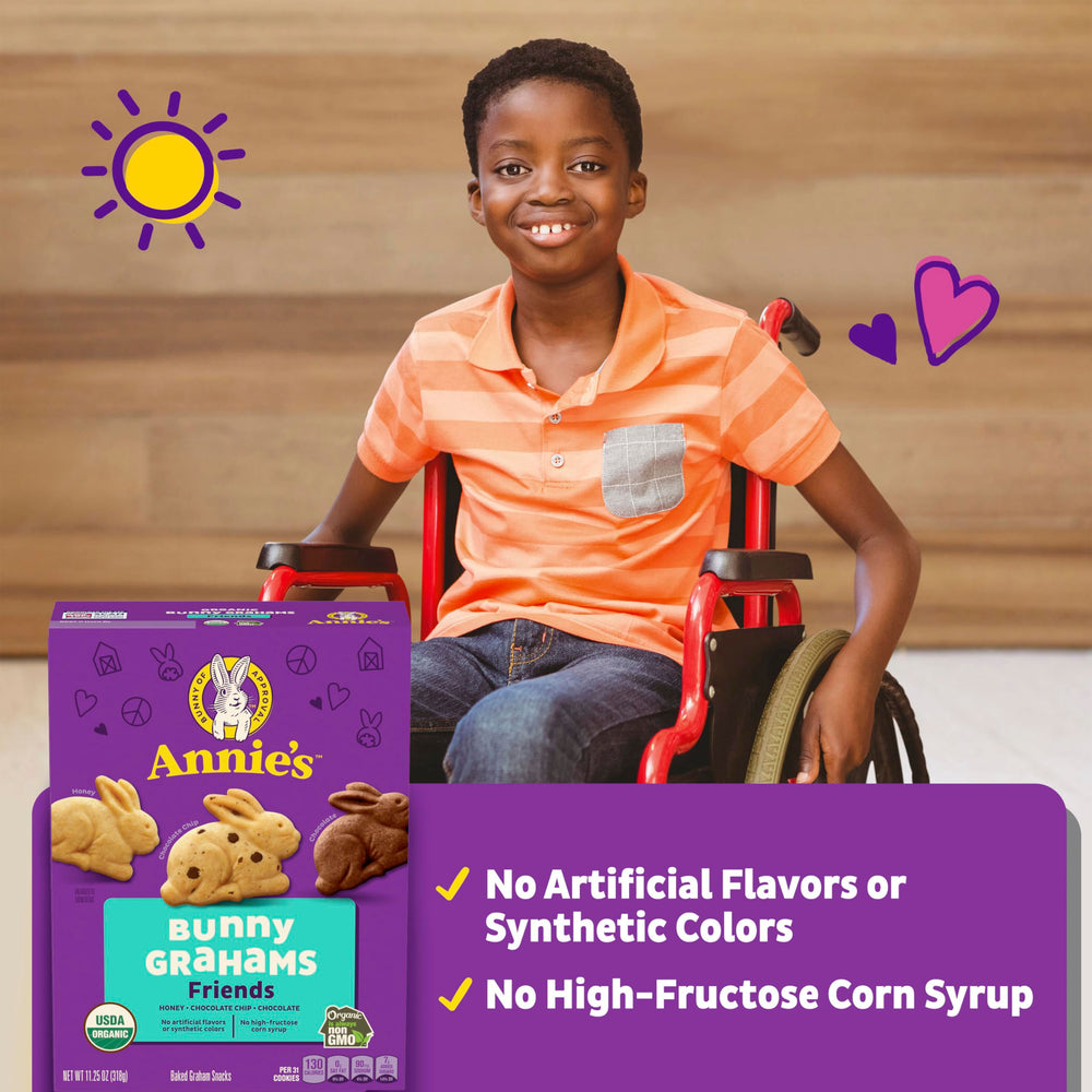 Annie's Organic label on the box signals trusted organic ingredients