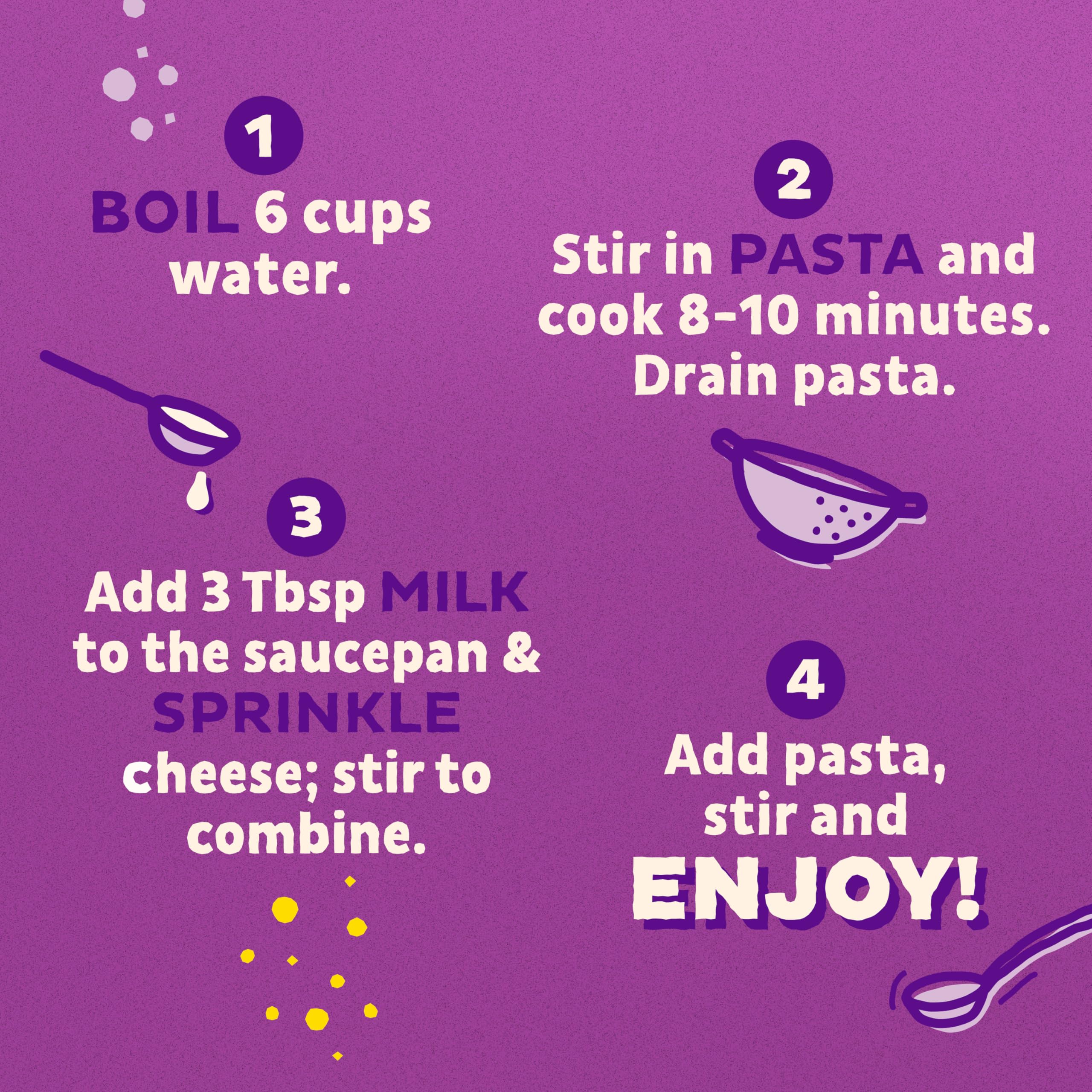 Annie's Shells and Cheddar ready-to-plate shot invites quick weeknight dinners.
