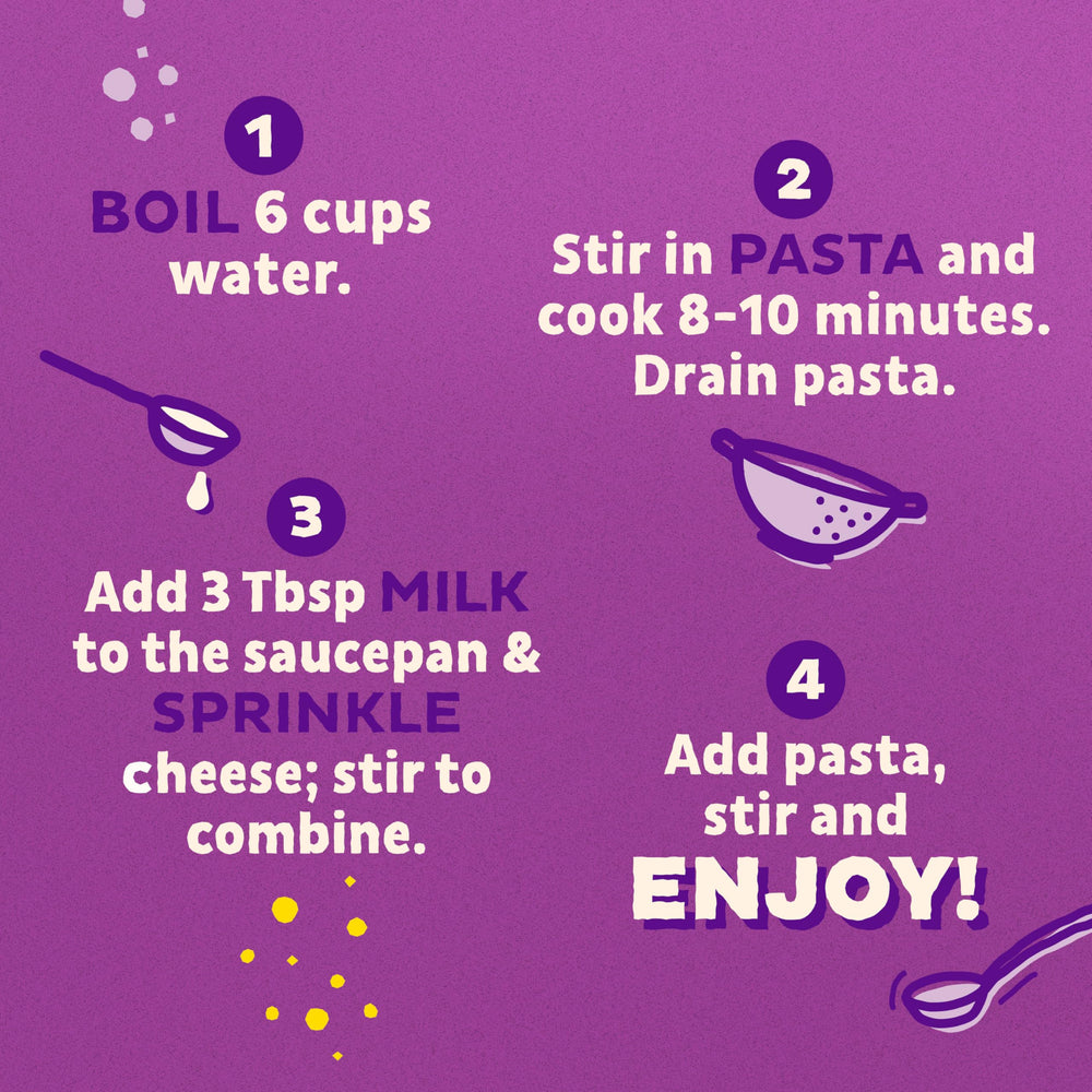 Annie's Shells and Cheddar ready-to-plate shot invites quick weeknight dinners.