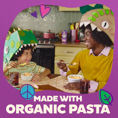 Organic pasta shells ready to cook with real cheese from Annie's.