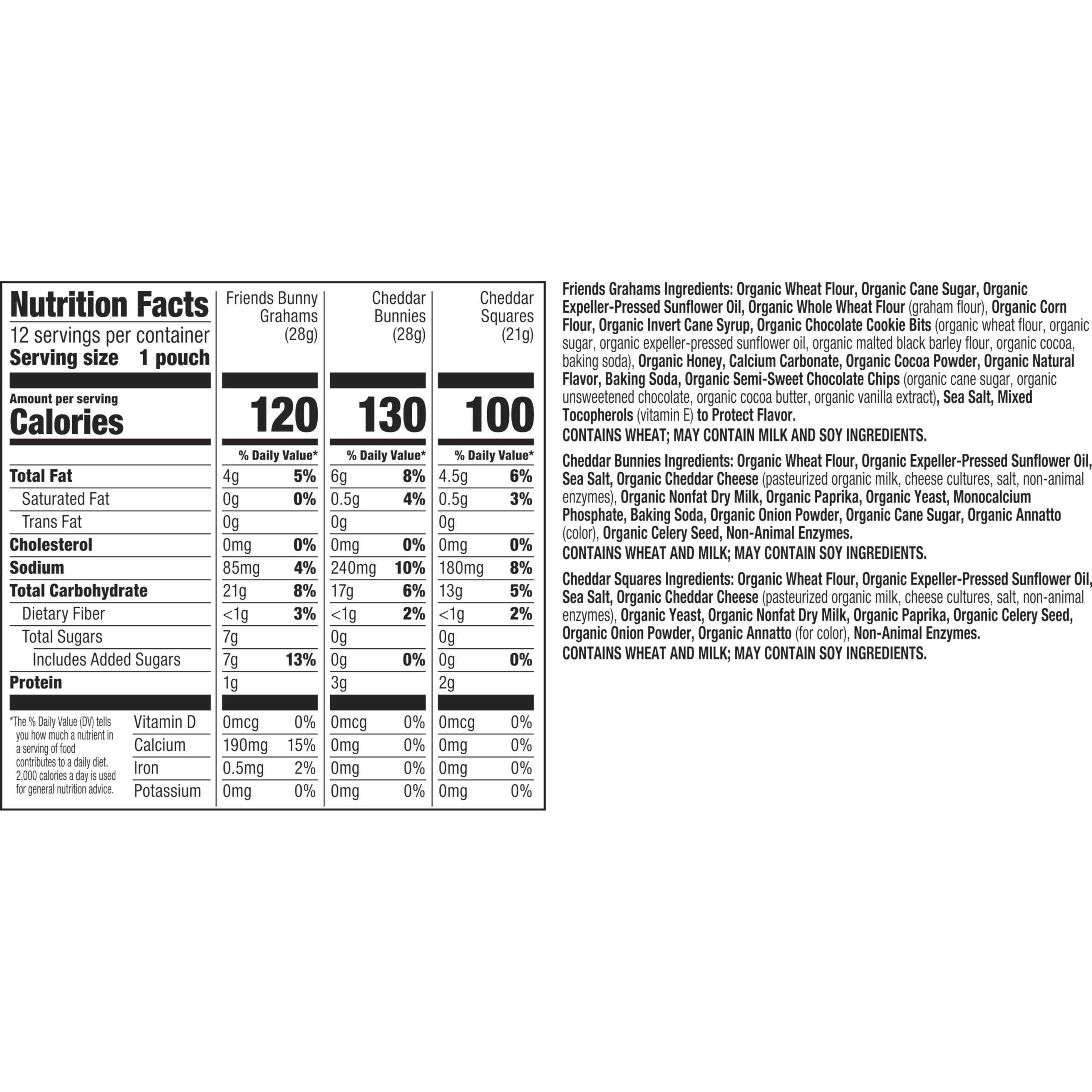 Annie's pack on store display signals trusted organic snacks for families
