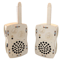 ANNISOKA walkie talkie kit assembly promotes hands-on STEM learning.