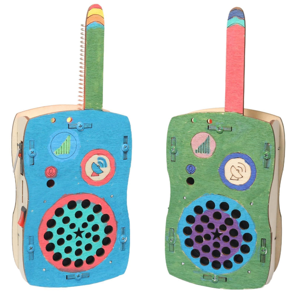 ANNISOKA walkie talkie kit outdoor play encourages learning during backyard adventures.